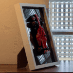 Rama Display  – Suport 3D pentru LEGO F1 Speed Champions, Alb/Negru - imagine 7